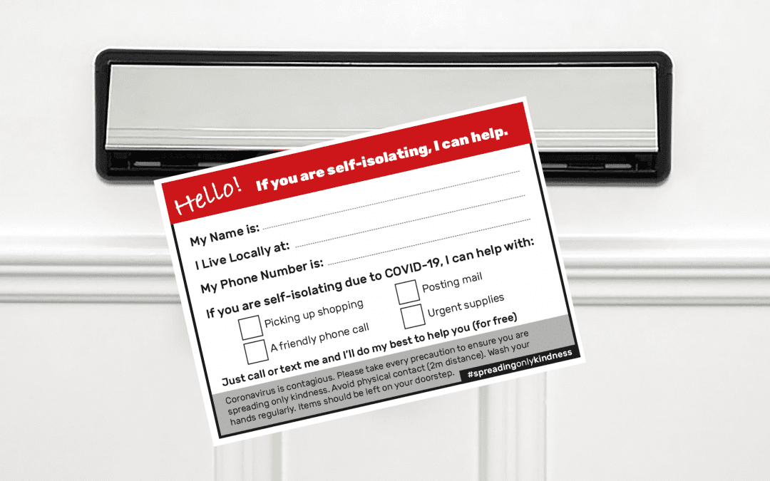 Covid-19 Support Cards Free download