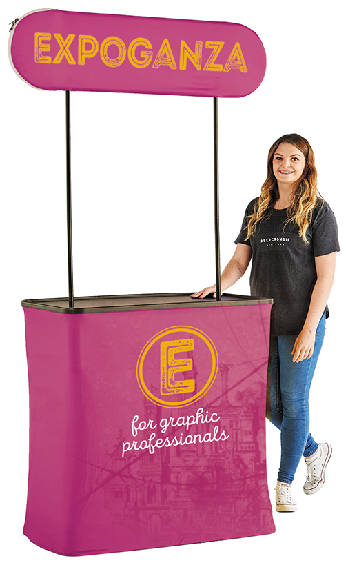 Booth Textile Pop Up Kiosk